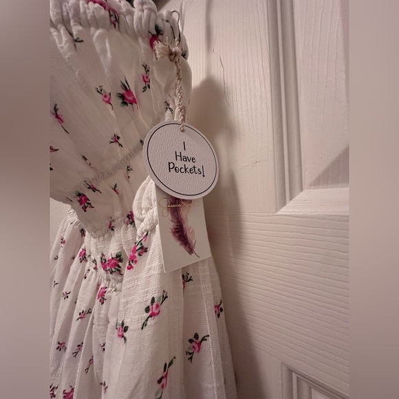 New Jessica Simpson Halter Floral Maxi Dress, Medium - Picture 7 of 9